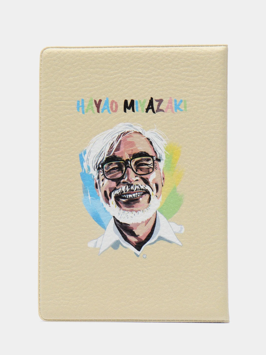 Обложка чехол на паспорт Хаяо Миядзаки (Hayao Miyazaki)