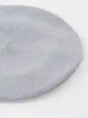 Серый меланж беретка
