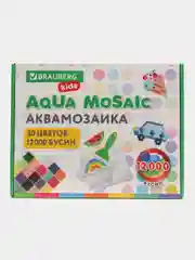 Аквамозаика Aqua Pixels, 30 цветов, 12000 бусин с трафаретами, инструментами Brauberg 664917
