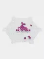 Аквамозаика Aqua Pixels, 30 цветов, 12000 бусин с трафаретами, инструментами Brauberg 664917