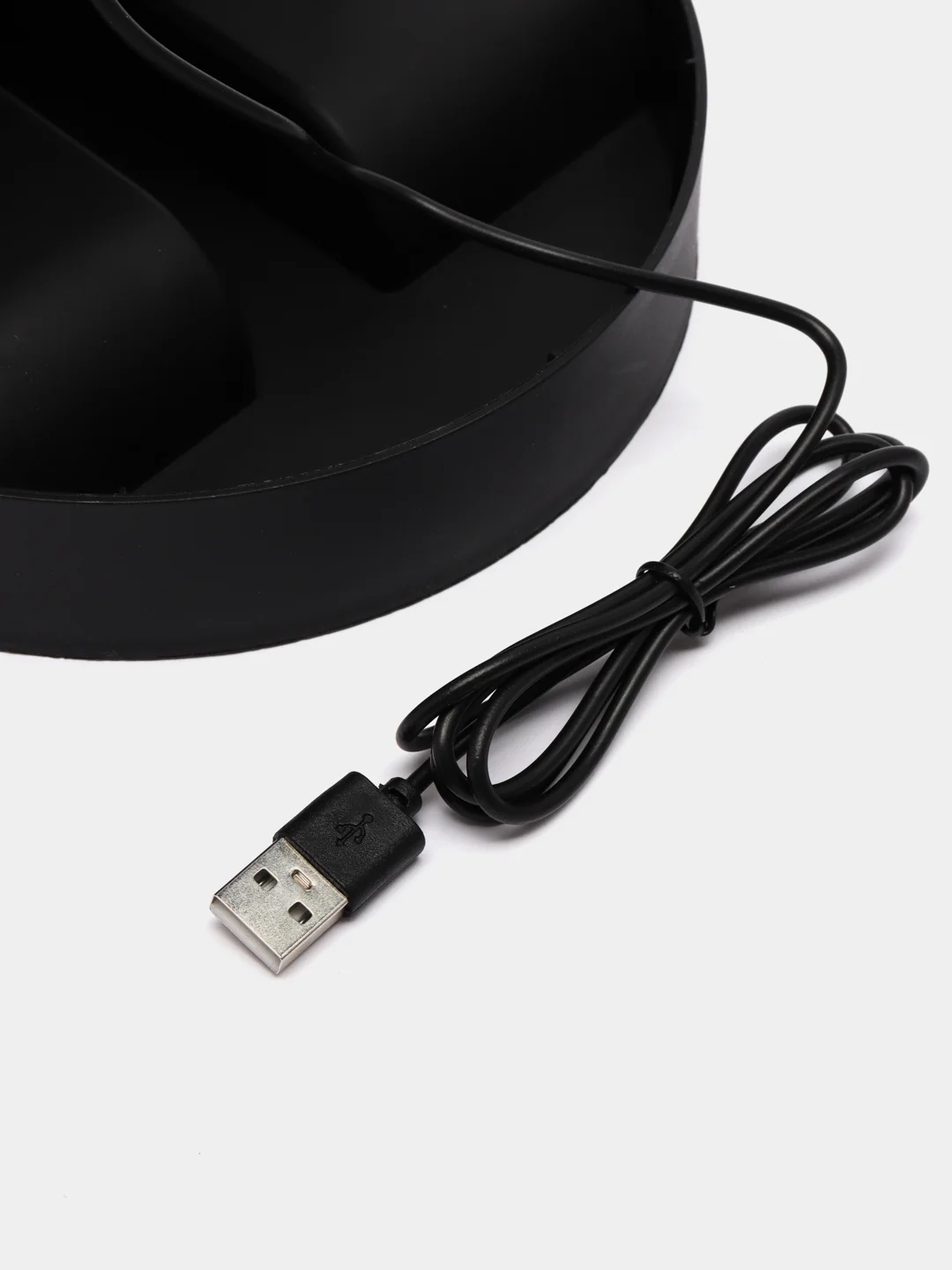 Белый вентилятор настольный с кабелем USB