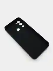 Красный чехол силиконовый с принтом и защитой камеры для Infinix HOT 12i
