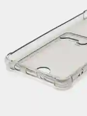 Черный чехол для Samsung Galaxy A51, Самсунг Галакси А51, прозрачный, с карманом для карты