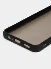 Черный чехол Samsung Galaxy A04S / A13 5G пластиковый матовый с цветными кнопками
