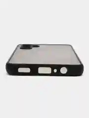 Черный чехол Samsung Galaxy A04S / A13 5G пластиковый матовый с цветными кнопками