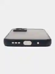 Темно-синий чехол Xiaomi Poco M4 Pro 5G, Redmi Note 11 5G, пластиковый, матовый, с цветными кнопками
