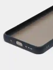 Темно-синий чехол Xiaomi Poco M4 Pro 5G, Redmi Note 11 5G, пластиковый, матовый, с цветными кнопками