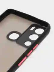 Черный чехол Infinix Hot 12i, Инфиникс Хот 12Ай, пластиковый, матовый