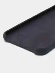 Темно-синий защитный силиконовый чехол Silicone Cover для Samsung J6 Plus