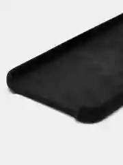 Черный защитный силиконовый чехол Silicone Cover для Samsung J6 Plus