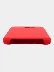Алый защитный силиконовый чехол Silicone Cover для Samsung J6 Plus