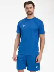 Синий футболка спортивная взрослая Prima /футболка для физкультуры/футболка для мужчин
