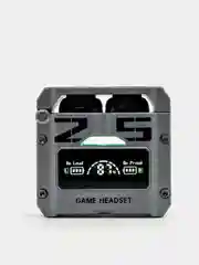 Черный наушники беспроводные, игровые, М25, с Power Bank