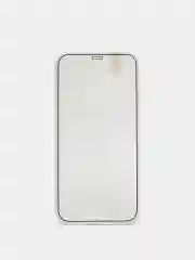 Белый чехол на Apple iPhone 12 Pro, 12 Pro Max (Айфон 12 Про Макс) 360 градусов с защитой экрана