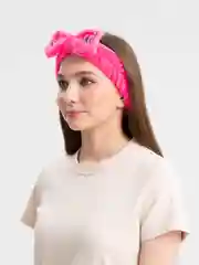 Фуксия повязка на голову для волос OMG