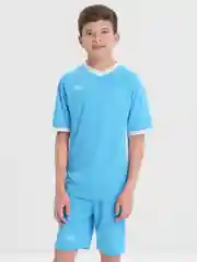 Голубой футбольная форма