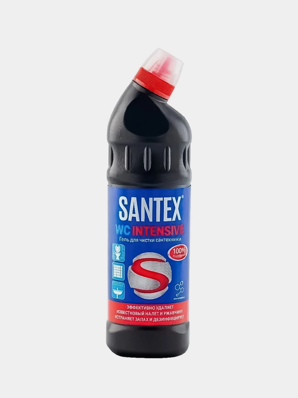 Чистящее средство Santex WC INTENSIVЕ, гель, для ванной и туалета, 750мл