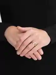 Золотой кольцо "Молния"