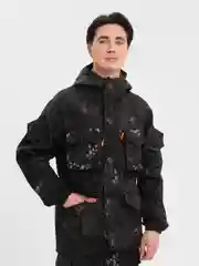 Серый костюм Горка, демисезонный, камуфляж,Костюм для охоты