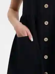 Черный платье летнее