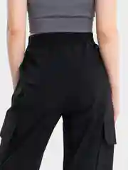 Черный брюки карго