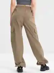 Зелёный хаки брюки карго