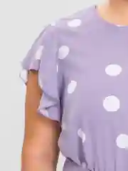 Лавандовый платье женское, большие размеры