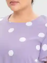 Лавандовый платье женское, большие размеры