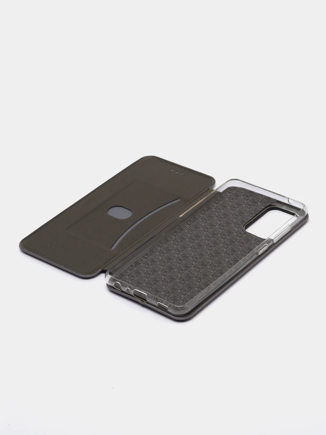 Серебряный чехол Book Case для Samsung Galaxy A72 (A725)