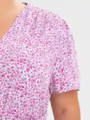 Розовый платье женское, большие размеры