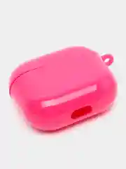Вишнёвый чехол для AirPods 3, 10 цветов, силикон, c креплением для карабина