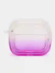 Конфетный силиконовый чехол для AirPods 3, 8 цветов, градиент, с креплением под карабин