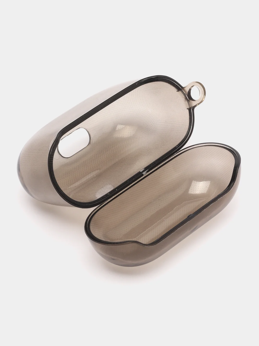 Синий меланж неоновый чехол для AirPods 3, силиконовый, с креплением под карабин, 9 цветов