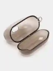 Синий меланж неоновый чехол для AirPods 3, силиконовый, с креплением под карабин, 9 цветов