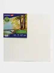 Холст полотно на картоне (МДФ), 30х30 см, грунт, хлопок, мелкое зерно, Brauberg Art 191672