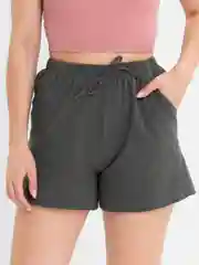 Зелёный хаки шорты женские хлопковые