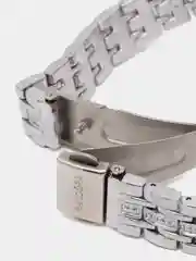 Серый женские наручные часы с кварцевым механизмом с браслетами подарок на 8 марта