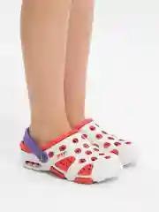 Фиолетовый сабо детские из "ЭВА", размеры 30-35