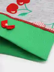 Розовый косынка-панамка для девочки на резинке, 100% хлопок, кулирка