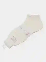 Молочный носки женские, носки прозрачные, капроновые, с узорами, комплект состоит из 5 пар