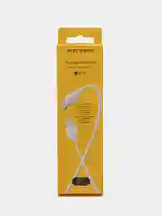 Белый usb зарядный кабель BOROFONE BX19 Type-C, 3A, 1 м