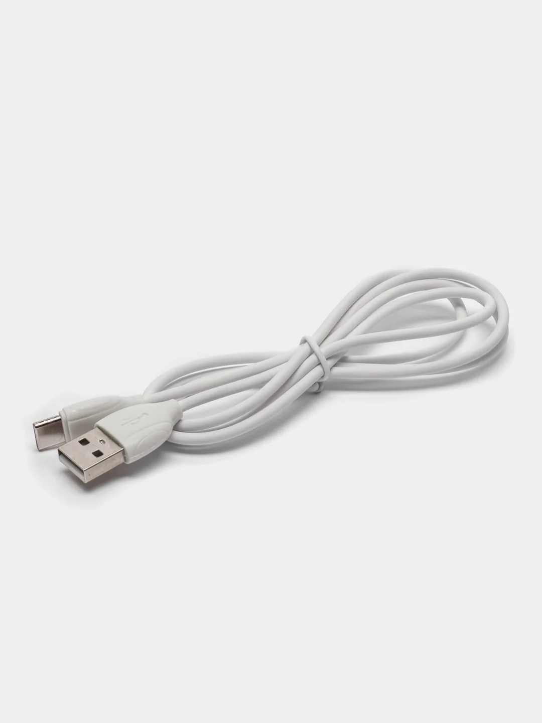 Белый usb зарядный кабель BOROFONE BX19 Type-C, 3A, 1 м