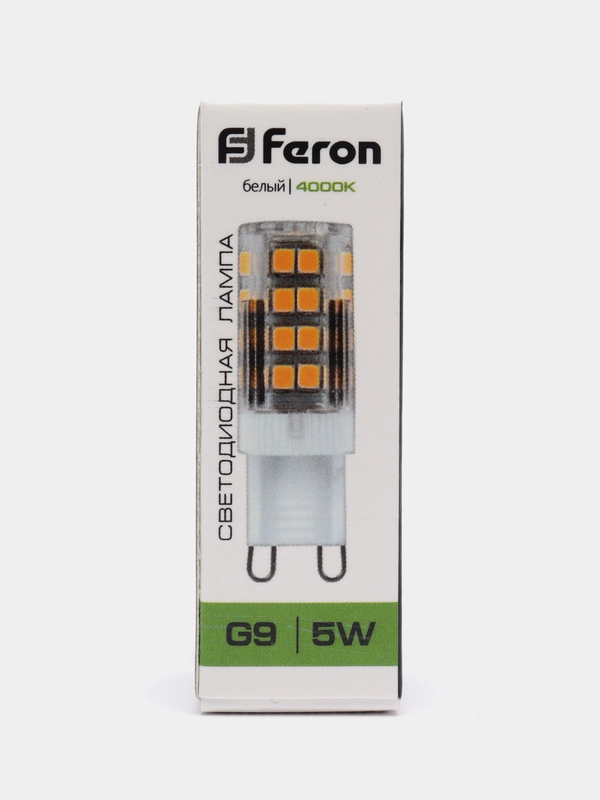 Лампа светодиодная Feron LB-432, 5W, цоколь G9