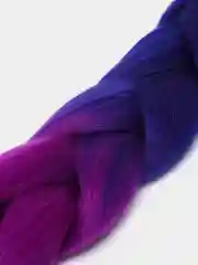 Аметистовый канекалон двухцветный