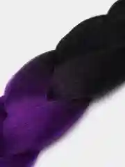 Черный канекалон двухцветный