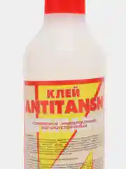 Прозрачный клей универсальный "Титан", прозрачный, строительный