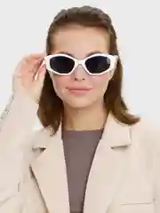 Белый очки солнцезащитные женские MIRSEE
