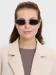 Золотой солнцезащитные очки MIRSEE женские  с UF-защитой