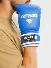 Синий перчатки боксёрские Reyvel Beginning
