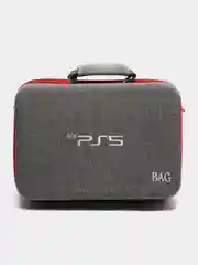 Серый сумка кейс для игровой приставки PS5